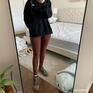 Carly Jean Los Angeles Brown Leggings